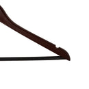 4 of 4:Simplify 3 Pack Mahogany Roller Hangers 