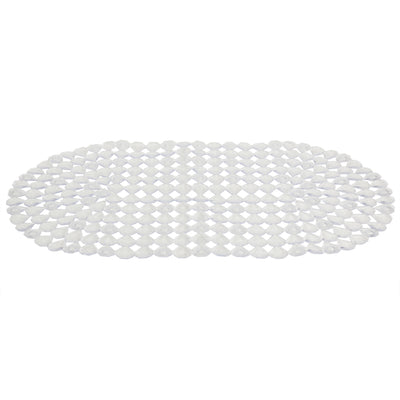 1 of 5:Home Basics Diamond Plastic Bath Mat, Clear 