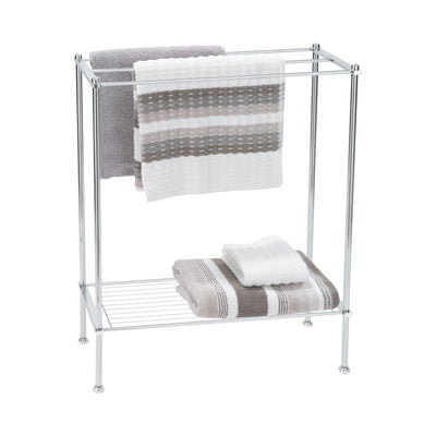 2 of 4:Toallero independiente Neu Home en cromo 