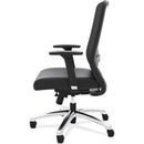 4 of 5:HON Exposure Task Mesh High-Back Computer Chair with Leather Seat, Black 