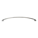 1 of 4:Bath Bliss Suction Cup Mount Curved Shower Rod in Chrome 