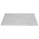 2 of 5:Home Basics Tabla de cortar de mármol, blanco, 12 x 16 pulgadas 