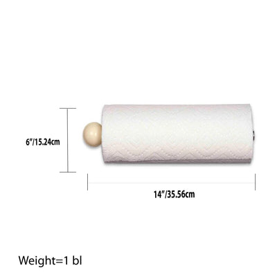 3 of 3:Home Basics Wall Mounted Paper Towel Holder 