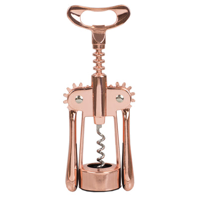 2 of 5:Home Basics Nova Collection Zinc Cork Screw, Rose Gold 