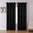 11 of 15:Cordelia Embossed Damask Grommet Room Darkening Window Panel, 52x84 Panel 