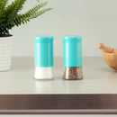 2 of 3:Ensemble sel et poivre 2 pièces de la collection Essence de Home Basics, turquoise 