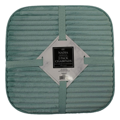 2 of 6:PREMIUS Nadia Juego de 2 cojines de espuma viscoelástica para silla, 16.0 x 16.0 in 