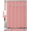 1 of 1:Laura 18 Piece Embroidered Bath Rug with Towel Set, Blush 