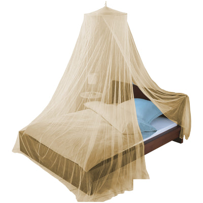 1 of 7:Just Relax Elegant Mosquito Net Bed Canopy Set, Beige, Queen-King 