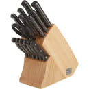 1 of 2:Chicago Cutlery Essentials 15 Piece Stainless Steel Kitchen Knife Set with Block 