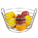 1 of 6:Home Basics Simplicity Collection Fruit Basket, Satin Chrome 