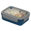 1 of 4:Home Basics Airtight Rectangle Lunch Box, (40 oz) 