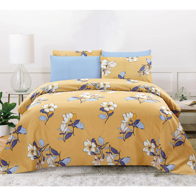 3 of 16:Ensemble de draps luxueux en microfibre infroissable PREMIUS Evelyn 