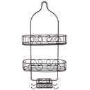 3 of 6:Home Basics Scroll Shower Caddy, Oil Rubbed Bronze 