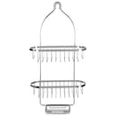 3 of 6:Home Basics Chrome Plated Steel Shower Caddy 