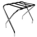 1 of 4:Home Basics Foldable Steel Luggage Rack, Chrome 