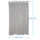 2 of 4:Bath Bliss 2 Pack Heavy Weight Shower Liner in Clear 