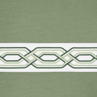 28 of 40:Paige Embroidered Kitchen Curtain and Valance Set, Tiers 55x36, Valance 55x13 Inches 