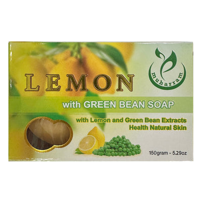 1 of 1:Muharram Lemon with Grean Bean Extract Bar Soap, 5.29 Ounces 
