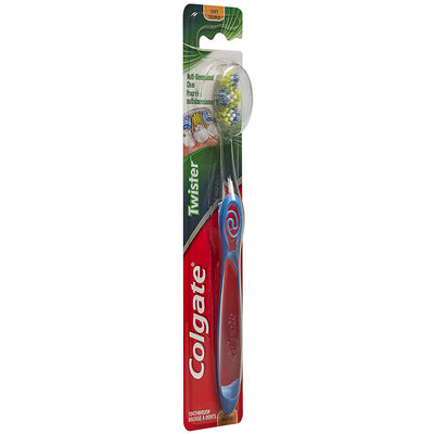 2 of 6:Brosse à dents manuelle Colgate Twister, souple, lot de 6 (lot de 6) 