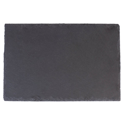 3 of 7:Home Basics 8 x 12 Slate Cutting Board, Black 