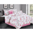 2 of 2:Ensemble de couette surdimensionnée Premius Rose 7 pièces, rose 