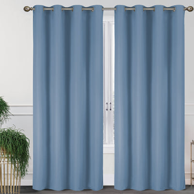 33 of 36:Lillian Room Darkening Grommet Window Panel, 55x84 Inches 