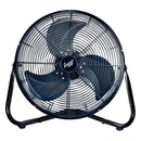 1 of 1:Comfort Zone CZHV18B Ventilador de cuna de metal de alta velocidad, negro, 18 pulgadas 