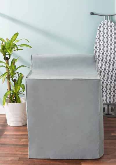 3 of 4:Sunbeam Washing Machine Cover, Cream, 40x29x26.5 Inches 