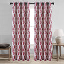 2 of 6:Rossi Jacquard Plaster Texture Grommet Window Curtain Panel, 54x90 Inches 