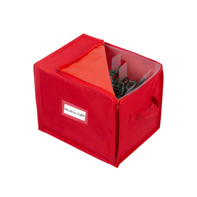 1 of 4:Simplify Stackable Christmas Tree Light Organizer Box 