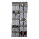 2 of 4:Simplify 20-Pocket  Shoe Organizer in Heather Grey 