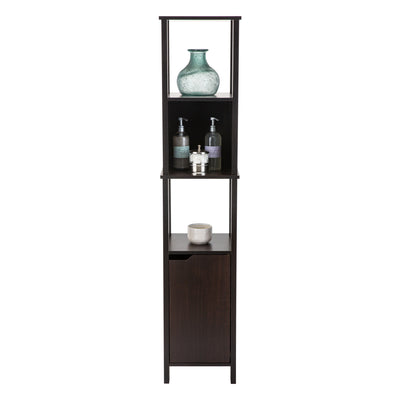 4 of 4:Meuble haut Ambassador à 5 étagères Neu Home en expresso 