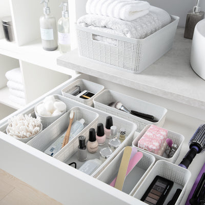 4 of 4:Simplify 5 Pack Organizing Set in White 