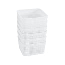 4 of 4:Ensemble de rangement Simplify 6 pièces, blanc 