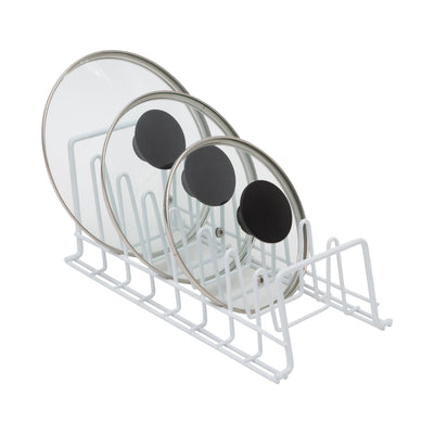 2 of 4:Neu Home Deluxe Organizador de tapas y platos en color blanco 