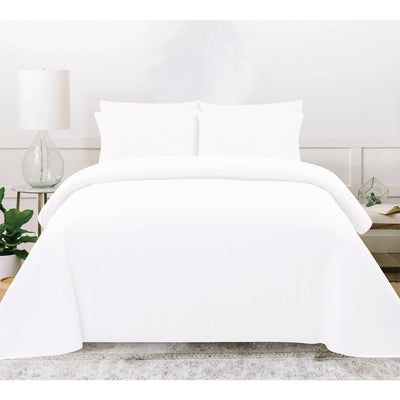 6 of 20:PREMIUS 4-6 Piece Solid Microfiber Wrinkle-Free Sheet Set 