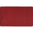 5 of 7:Alfombrilla antifatiga de piel sintética con relieve tejido Achim, Lava, 18 x 30 pulgadas 