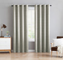 1 of 25:Livingston Textured Room Darkening Grommet Window Panel, 55x84 Inches 
