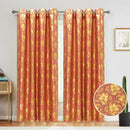 4 of 6:Atlanta Metallic Foil Room Darkening Grommet Window Curtain Panel, 54x84 Inches 