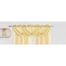 10 of 21:Lizet Damask Jacquard Rod Pocket Window Panel and Valance Treatments, All Sold Separately 