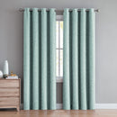 26 of 40:Jeremiah Textured Room Darkening Grommet Window Panel, 52x90 Inches 