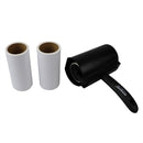 1 of 4:Rodillo de pelusa adhesivo extra ancho Sunbeam con rollo adhesivo de repuesto, negro 