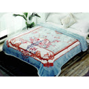 13 of 15:Couverture en microvison HIYOKO Floral Dream, Queen 
