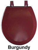 10 of 20:Asiento de inodoro de madera estándar Fantasia, 17 pulgadas 