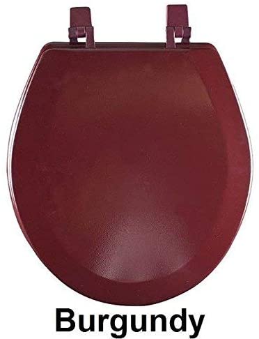 10 of 20:Asiento de inodoro de madera estándar Fantasia, 17 pulgadas 