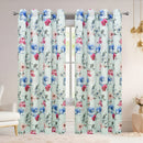 1 of 6:Elanor Floral Room Darkening Grommet Window Curtain Panel, 54x84 Inches 