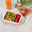 4 of 4:Simplify 2 Pack Eco-Friendly Natural Lunch Box Set 