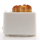4 of 5:Grille-pain Continental 2 tranches Cool Touch, blanc, 6 x 9 x 5,5 pouces 