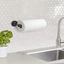 2 of 3:Umbra Tug Wall Mounted One-Handed Tear Paper Towel Holder, Espresso Black 